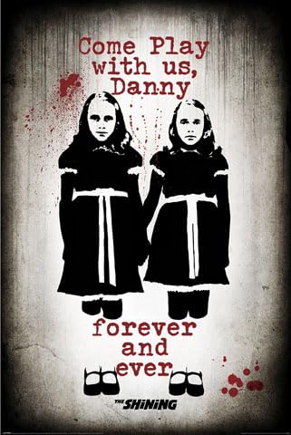 Shining, The - Come Play with us - Film Poster Plakat Druck - Grösse 61x91,5 cm + 2 St Posterleisten Kunststoff 62 cm schwarz Shining, The - Come Play with us - Film Poster Plakat Druck - Grösse 61x91,5 cm + 2 St Posterleisten Kunststoff 62 cm schwarz von empireposter