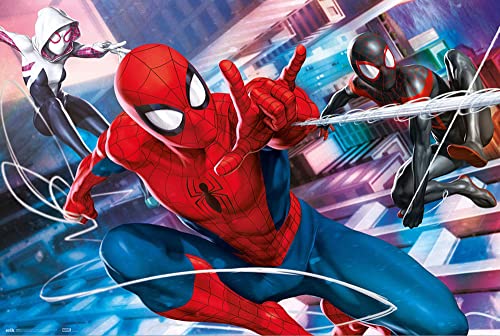 Spider-Man - Peter, Miles & Gwen - Film Poster - Größe 91,5x61 cm von empireposter