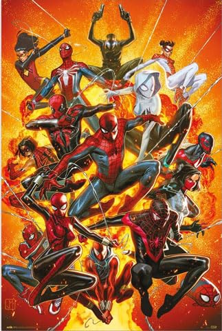 Spider-Man - Spider Geddon Jump - Film Poster - Größe 61x91,5 cm von empireposter