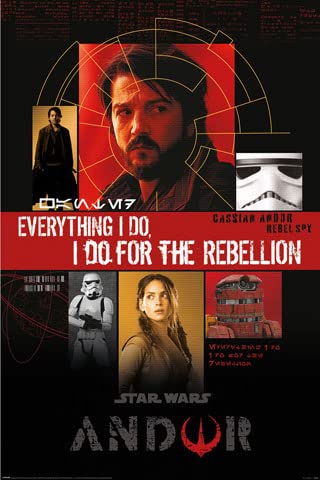 Star Wars - Andor - for The Rebellion - Poster Druck Comic - Grösse 61x91,5 cm von empireposter