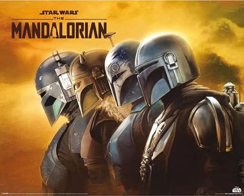 Star Wars - The Mandalorian - Creed - Mini Poster Plakat Größe 50x40 cm von empireposter