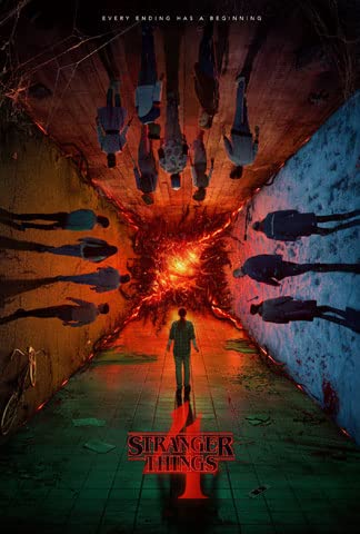 Stranger Things - Season 4 - Poster Plakat Druck - Größe 61x91,5 cm von empireposter