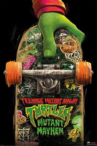 TMNT - Mutant Mayhem - Teenage Mutant Ninja Turtles - Film Movie Poster - Grösse 61x91,5 cm von empireposter