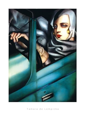 Tamara De Lempicka - Self Portrait - Poster Kunstposter Druck - 50x70 cm Tamara De Lempicka - Self Portrait - Poster Kunstposter Druck - 50x70 cm von empireposter