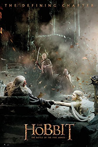 The Hobbit - BOTFA - Aftermath - Schlacht der 5 Heere Plakat Poster Druck - Größe 61x91,5 cm von empireposter