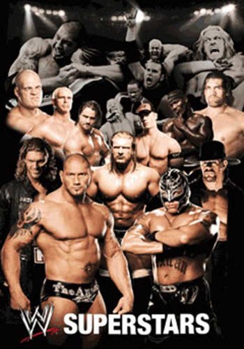 Wrestling - WWE - Collage 3D Poster - 3D Poster Lentikular Poster - Grösse 47x67 cm von empireposter