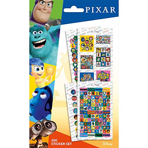 empireposter 200 Sticker Set - Pixar - Character Collection - Grösse 14,5x24 cm von empireposter