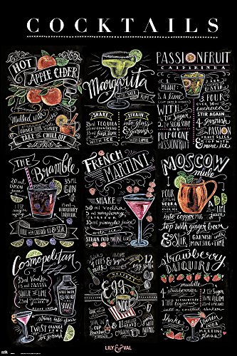 Lily & Val - Cocktails - Mixdrink - Poster Druck 61x91,5 Lily & Val - Cocktails - Mixdrink - Poster Druck 61x91,5 von empireposter
