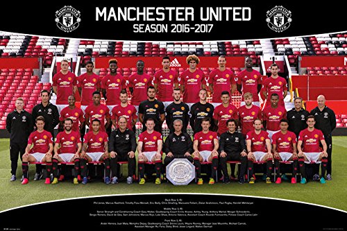 empireposter 750297, Manchester United Fußball - Team Photo 16/17 Plakat von empireposter