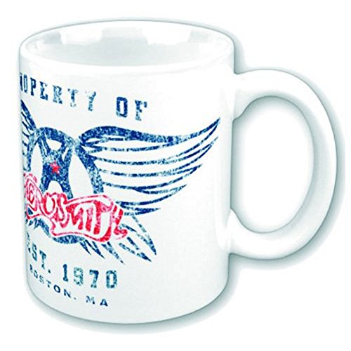 empireposter Aerosmith - Property of Logo - Keramik Tasse - Größe Ø8,5 H9,5 cm von empireposter