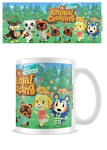 empireposter Animal Crossing - Lineup - Keramik Tasse - Größe Ø8,5 H9,5 cm von empireposter