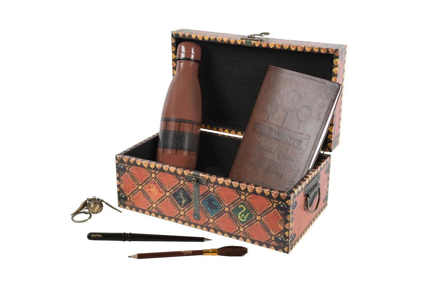 empireposter Aufbewahrungsbox Harry Potter Quidditch Trunk Geschenk Set - 13 x 26 x 17 cm von empireposter