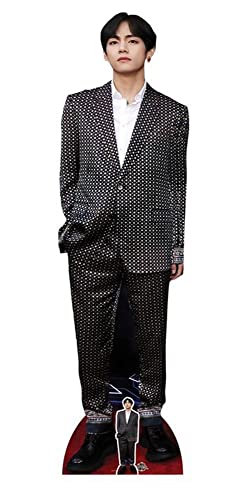 empireposter Bangtan Boys - BTS - V Check Kim Tae-Hyung - Star VIP - Pappaufsteller Standy - 51x180 cm von empireposter