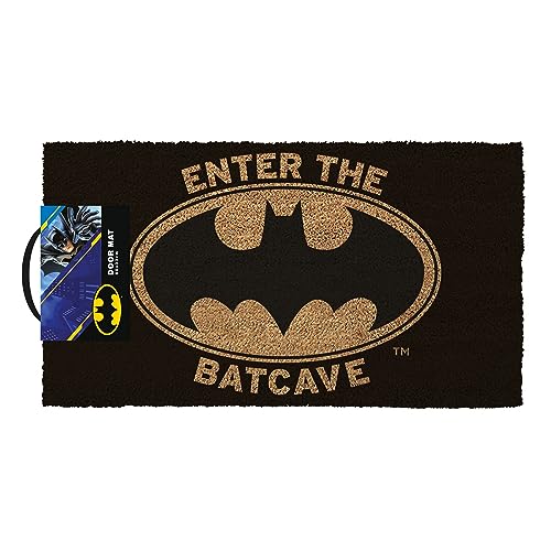 empireposter Batman - Enter The Batcave - Fußmatte Slim - Kokosfaser Türmatte - 60x33 cm von empireposter