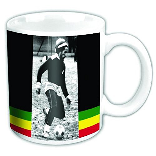 empireposter Bob Marley - Soccer - Keramik Tasse Mug Becher - Ø8,5 H9,5 cm von empireposter