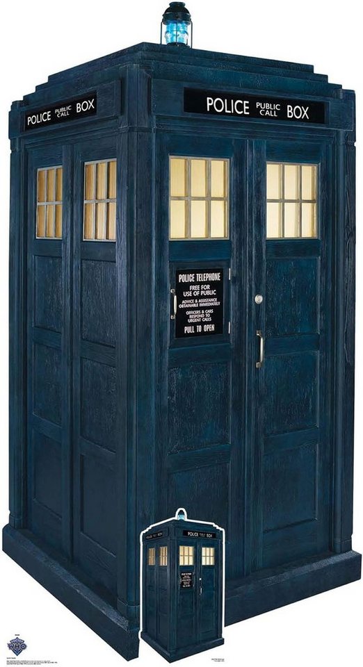 empireposter Dekofigur Doctor Who - Tardis - Pappaufsteller Standy - 94x173 cm von empireposter