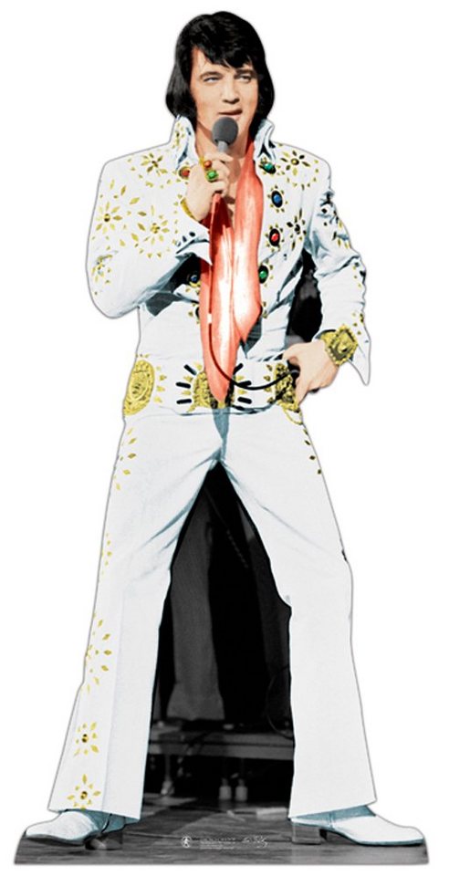 empireposter Dekofigur Elvis Presley - Vegas - Pappaufsteller - 178cm von empireposter