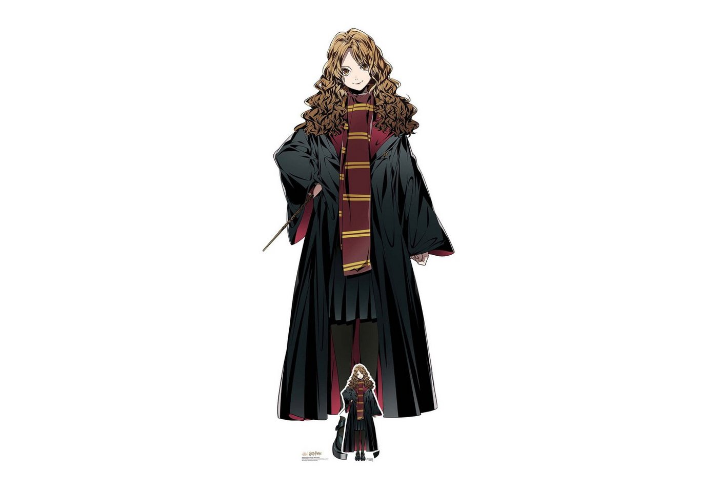 empireposter Dekofigur Harry Potter - Hermione Granger Anime - Pappaufsteller - 75x167 cm von empireposter