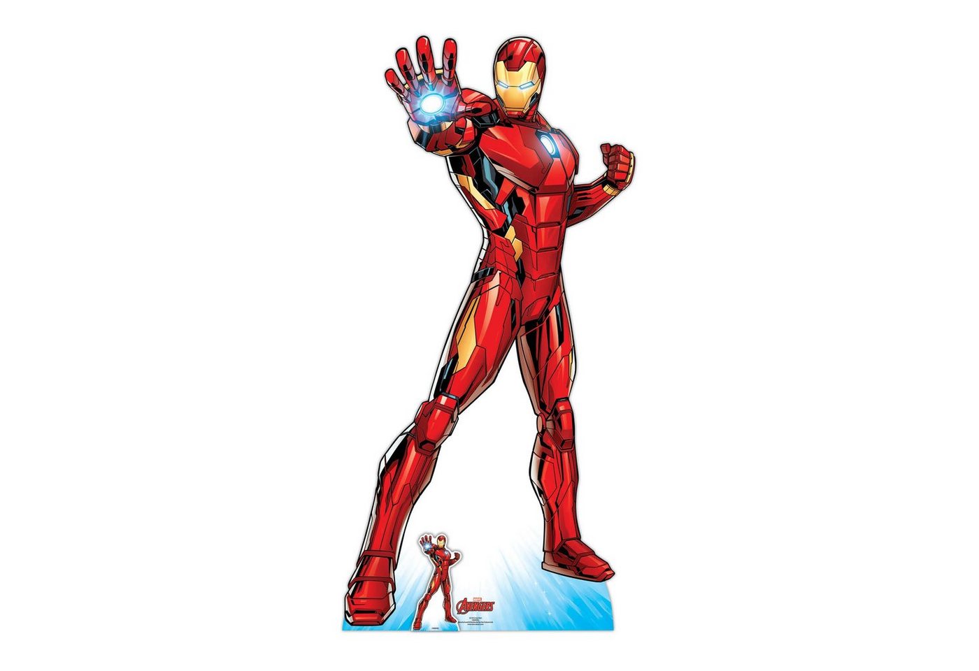 empireposter Dekofigur Iron Man - Super Hero - Pappaufsteller Standy - 94x191 cm von empireposter