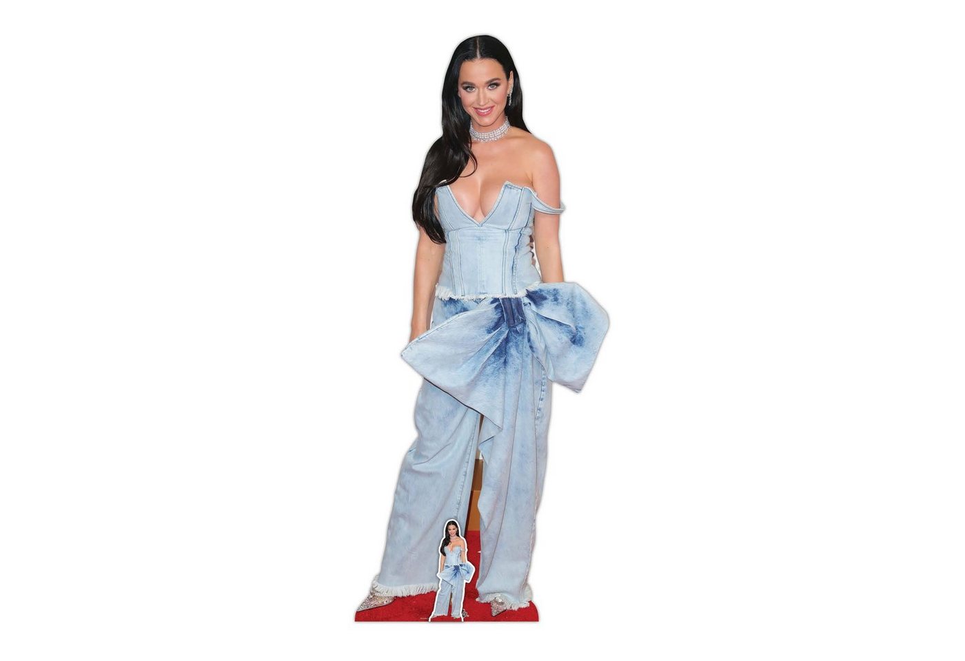 empireposter Dekofigur Katy Perry - American Singer - Pappaufsteller Standy - 75x175 cm von empireposter