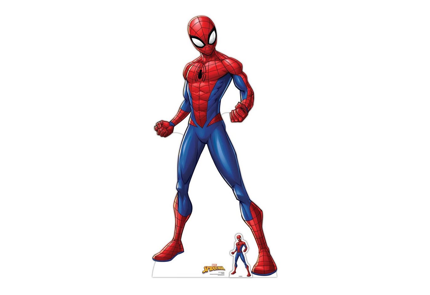 empireposter Dekofigur Spider-Man - Spiderverse - Pappaufsteller Standy - 84x179 cm von empireposter