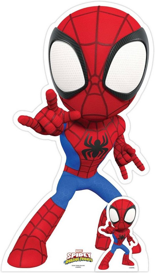 empireposter Dekofigur Spidey - His Amazing Friends - Pappaufsteller - 51x90 cm von empireposter