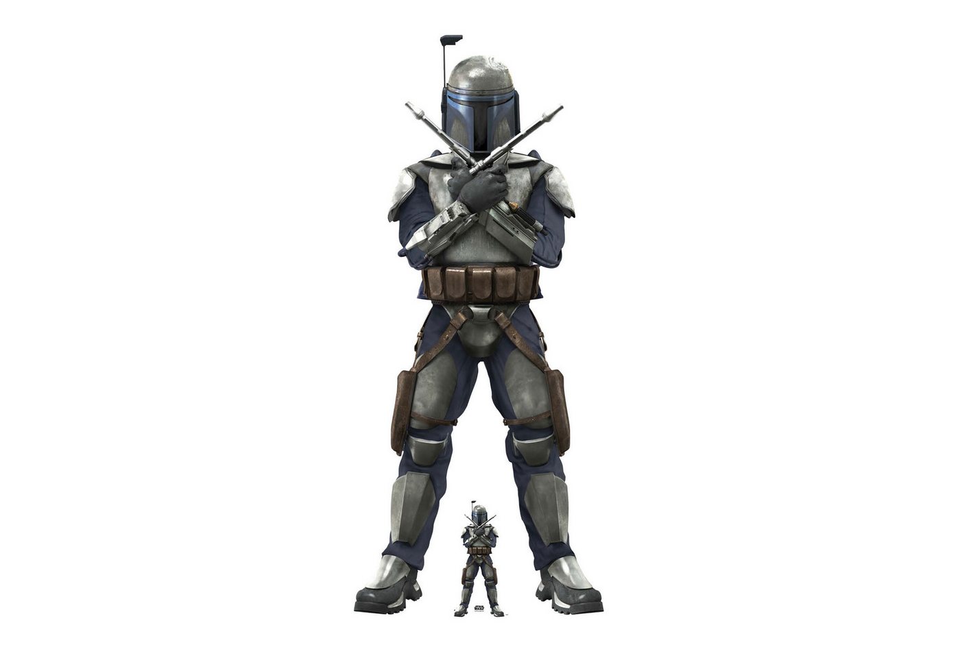 empireposter Dekofigur Star Wars - Jango Fett - Star VIP - Pappaufsteller Standy - 75x196 cm von empireposter