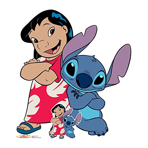 empireposter Disney - Lilo und Stitch - Freunde - Pappaufsteller Standy - 102x114 cm von empireposter