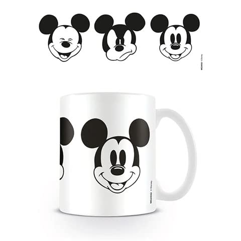 empireposter Disney - Mickey Mouse - Faces - Keramik Tasse Mug Becher - Ø8,5 H9,5 cm von empireposter