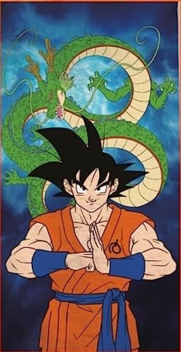 empireposter Dragon Ball - Shenlong - Mikrofaser Handtuch - 70x140 cm - Strandtuch Badetuch von empireposter