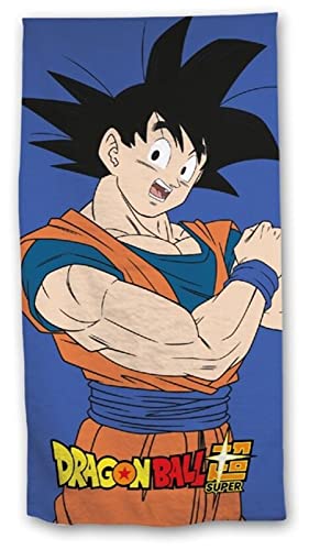 empireposter Dragon Ball - Son-Goku - Baumwoll Handtuch - 70x140 cm - Strandtuch Badetuch von empireposter