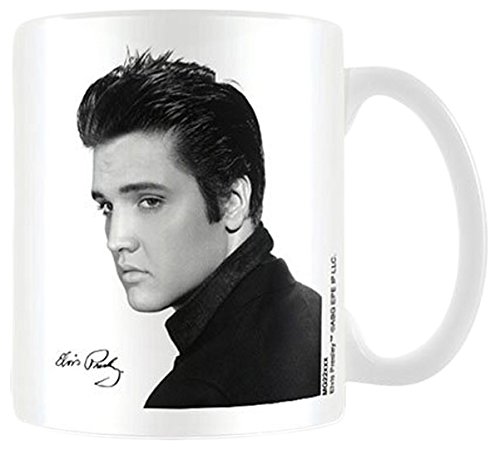 empireposter Elvis Presley - Portrait - Keramik Tasse - Größe Ø8,5 H9,5cm von empireposter