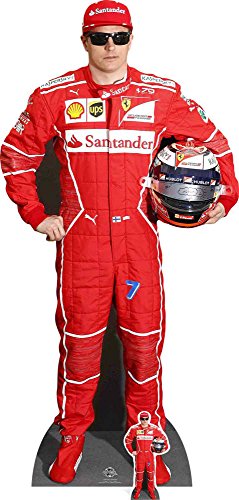 empireposter Formel 1 - Kimi Räikkönen - Lebensgroßer Pappaufsteller Standy - ca. 85x174 cm von empireposter