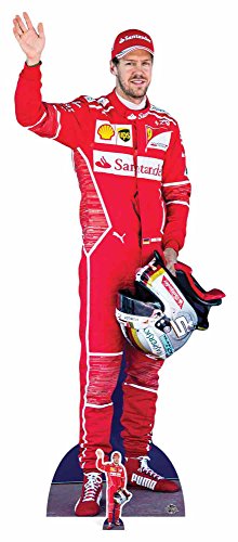 empireposter Formel 1 - Sebastian Vettel - Lebensgroßer Pappaufsteller Standy - ca. 77x183 cm von empireposter