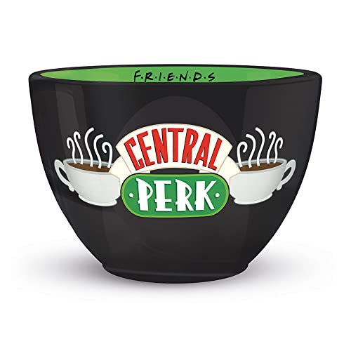 empireposter Friends - Central Perk - Black - Cappuccino Mug Keramik Tasse Becher - 630 ml von empireposter