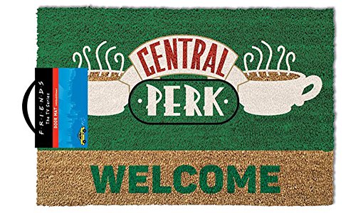 empireposter Friends - Central Perk - Fußmatte, Größe: 60 x 40 cm, Material Kokosfaser/PVC von empireposter