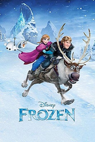 Frozen - Ride - Disney Die Eiskönigin - Völlig unverfroren Poster Druck - Größe 61x91,5 cm von empireposter