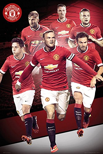 empireposter - Fußball - Manchester United - Players 14/15 - Größe (cm), ca. 61x91,5 - Poster, NEU - von empireposter