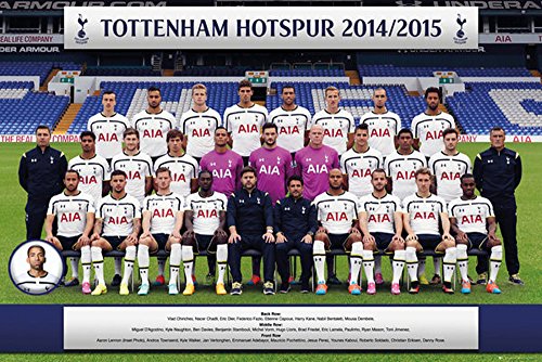 empireposter - Fußball - Tottenham Hotspur - Team Photo 14/15 - Größe (cm), ca. 91,5x61 - Poster, NEU - von empireposter