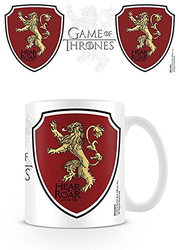 empireposter Game of Thrones - Lannister Wappen - Keramik Tasse - Größe Ø8,5 H9,5cm von empireposter