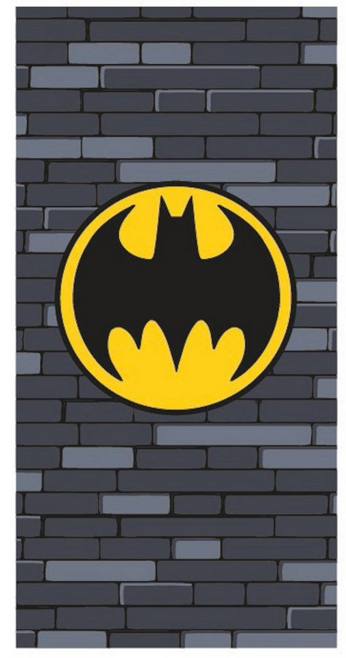 empireposter Handtuch Batman - Logo - Mikrofaser-Handtuch 70x140 cm - Strandtuch von empireposter