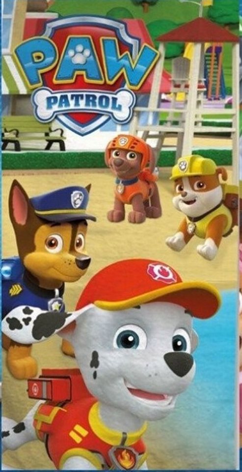 empireposter Handtuch Paw Patrol - Strand - Mikrofaser-Handtuch 70x140 cm - Strandtuch von empireposter