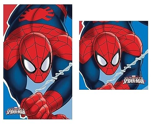 empireposter Handtuch-Set - Spider-Man - Mikrofaser - 30x30 und 30x50 cm von empireposter