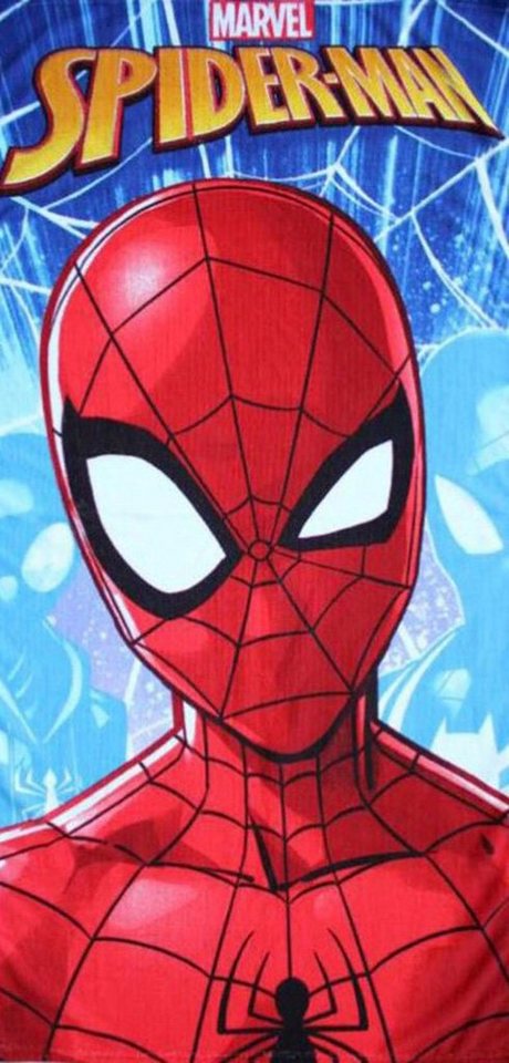 empireposter Handtuch Spiderman - Face - Mikrofaser-Handtuch 70x140 cm - Strandtuch von empireposter