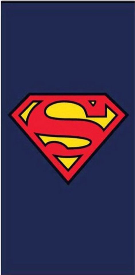 empireposter Handtuch Superman - Logo - Mikrofaser-Handtuch 70x140 cm - Strandtuch von empireposter