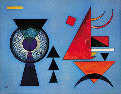 empireposter Kandinsky, Wassily - Weiches Hart - Kunstdruck Artprint Gemälde - Grösse 100x70 cm von empireposter