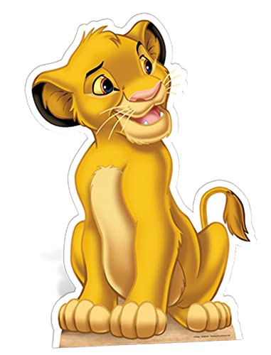 empireposter König der Löwen - Simba - Mini Pappaufsteller Standy - 84x58 cm von empireposter