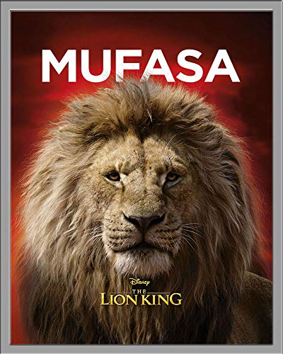 empireposter Lion King, The - Mufasa - hochwertiger Kunstdruck mit den Maßen 30x40 cm + Wechselrahmen, MDF Silber Acryl-Scheibe empireposter Lion King, The - Mufasa - hochwertiger Kunstdruck mit den Maßen 30x40 cm + Wechselrahmen, MDF Silber Acryl-Scheibe von empireposter