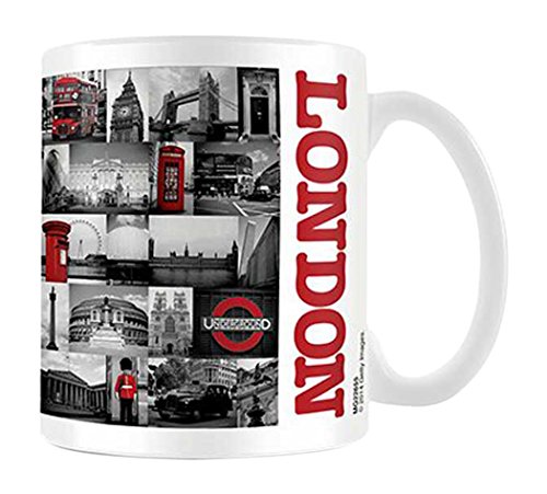 empireposter London Red Collage - Keramik Tasse - Grösse Ø8,5 H9,5cm von empireposter