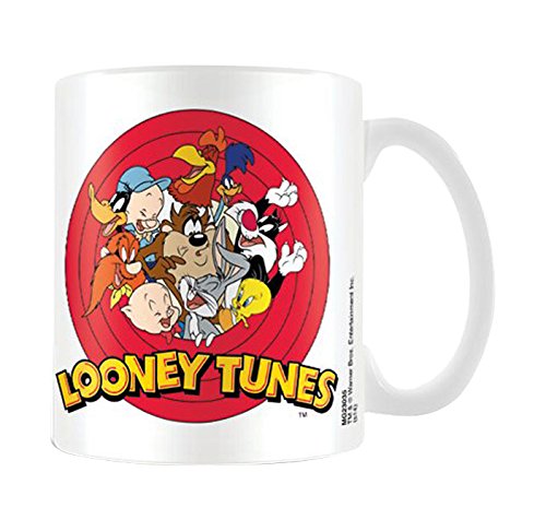 empireposter Looney Tunes - Logo - Keramik Tasse - Größe Ø8,5 H9,5cm von empireposter